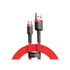 Cable USB A a USB C Baseus CATKLF-A09 Rojo 50 cm 0,5 m de Baseus, Cables USB - Ref: S9138703, Precio: 5,49 €, Descuento: %