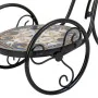 Flower Pot Stand Alexandra House Living Black Iron Tile Bicycle 23 x 36 x 53 cm by Alexandra House Living, Accessories - Ref:...