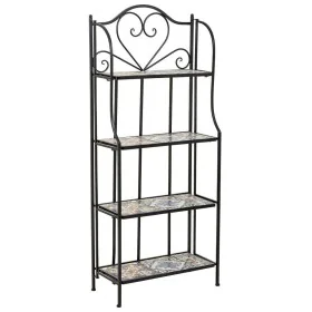 Scaffale Alexandra House Living Nero Ferro Piastrella 27 x 133 x 57 cm di Alexandra House Living, Scaffalature e ripiani di i...