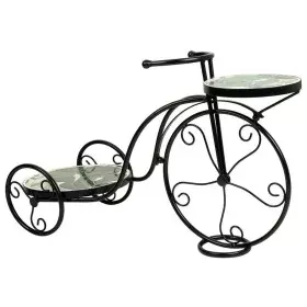 Blumentopfhalter Alexandra House Living Schwarz Eisen Kachel Fahrrad 26 x 43 x 67 cm von Alexandra House Living, Zubehör - Re...