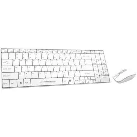 Keyboard and Mouse Esperanza EK122W White QWERTY by Esperanza, Keyboard & Mouse Sets - Ref: S9139341, Price: 22,07 €, Discoun...