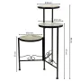 Soporte para Maceta Alexandra House Living Negro Hierro Azulejo 30 x 68 x 30 cm de Alexandra House Living, Accesorios - Ref: ...