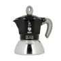 Caffettiera Italiana Bialetti Moka Induction Nero Acciaio inossidabile Alluminio 100 ml 2 Tazze di Bialetti, Moke e caffettie...