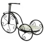 Blumentopfhalter Alexandra House Living Schwarz Eisen Kachel Fahrrad 23 x 36 x 53 cm von Alexandra House Living, Zubehör - Re...