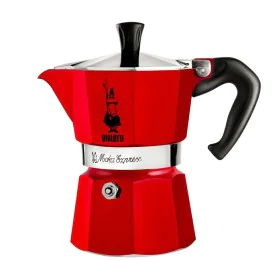 Cafeteira Italiana Bialetti Vermelho Alumínio 1 Copo 50 ml de Bialetti, Cafeteiras italianas - Ref: S9139593, Preço: 23,80 €,...