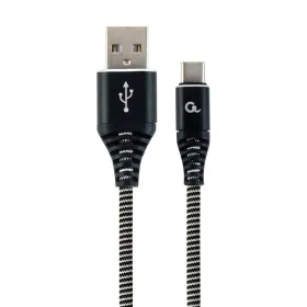 Cavo Micro USB 2.0 B con USB C GEMBIRD CC-USB2B-AMCM-2M-BW Nero 2 m di GEMBIRD, Cavi USB - Rif: S9139649, Prezzo: 3,75 €, Sco...