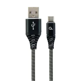 Cabo Micro USB 2.0 B para USB C GEMBIRD CC-USB2B-AMCM-2M-BW Preto 2 m de GEMBIRD, Cabos USB - Ref: S9139649, Preço: 3,70 €, D...