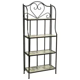 Scaffale Alexandra House Living Nero Ferro Forjare Piastrella 27 x 133 x 57 cm di Alexandra House Living, Scaffalature e ripi...