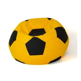 Puff GO GIFT Amarelo Preto Oxford Futebol de GO GIFT, Pufes - Ref: S9139960, Preço: 89,92 €, Desconto: %