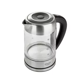 Kettle Adler AD 1247 Crystal Steel Grey Glass 2200 W 1,7 L by Adler, Electric Kettles - Ref: S9140075, Price: 34,36 €, Discou...