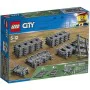 Set de construction City Tracks and Curves Lego 60205   Gris de Lego, Jeux de construction - Réf : S9140138, Prix : 19,60 €, ...