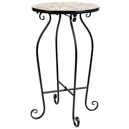 Flower Pot Stand Alexandra House Living Black Iron Tile 35 x 60 x 35 cm by Alexandra House Living, Accessories - Ref: D163222...