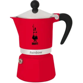 Cafeteira Italiana Bialetti Rainbow Vermelho Metal Alumínio 60 ml de Bialetti, Cafeteiras italianas - Ref: S9140621, Preço: 2...