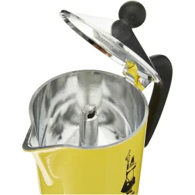 Cafetera Italiana Bialetti Rainbow Amarillo Metal Aluminio 300 ml 6 Tazas de Bialetti, Cafeteras italianas - Ref: S9140622, P...