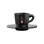 Piece Coffee Cup Set Bialetti 700000671 Black Porcelain 75 ml by Bialetti, Cups - Ref: S9140845, Price: 33,19 €, Discount: %