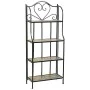 Scaffale Alexandra House Living Nero Ferro Piastrella 27 x 133 x 57 cm di Alexandra House Living, Scaffalature e ripiani di i...