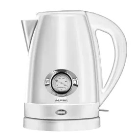 Bouilloire Mpm MCZ-108 Blanc Acier inoxydable 1500 W 1,7 L de Mpm, Bouilloires électriques - Réf : S9140995, Prix : 34,62 €, ...