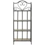 Scaffale Alexandra House Living Nero Ferro Piastrella 27 x 133 x 57 cm di Alexandra House Living, Scaffalature e ripiani di i...