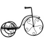 Blumentopfhalter Alexandra House Living Schwarz Eisen Kachel Fahrrad 23 x 36 x 53 cm von Alexandra House Living, Zubehör - Re...