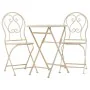 Table set with 2 chairs Alexandra House Living White 60 x 75 x 60 cm by Alexandra House Living, Garden Furniture Sets - Ref: ...