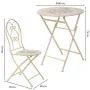 Ensemble Table + 2 Chaises Alexandra House Living Blanc 60 x 75 x 60 cm de Alexandra House Living, Salons de jardin - Réf : D...