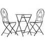 Ensemble Table + 2 Chaises Alexandra House Living Noir 60 x 75 x 60 cm de Alexandra House Living, Salons de jardin - Réf : D1...