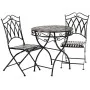 Table set with 2 chairs Alexandra House Living Black 60 x 75 x 60 cm by Alexandra House Living, Garden Furniture Sets - Ref: ...