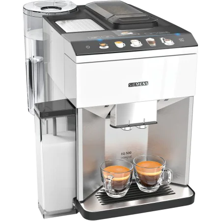 Cafeteira Superautomática Siemens AG TQ507R02 Branco 1500 W 15 bar 2 Kopjes 1,7 L de Siemens AG, Máquinas de café automáticas...