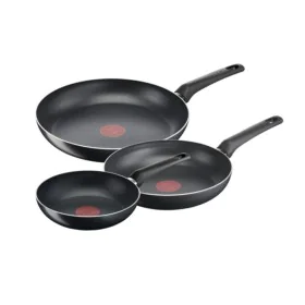 Conjunto de Frigideiras Tefal B5569153 Preto Alumínio (3 Unidades) de Tefal, Frigideiras - Ref: S9142043, Preço: 56,51 €, Des...