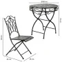 Table set with 2 chairs Alexandra House Living Black 60 x 75 x 60 cm by Alexandra House Living, Garden Furniture Sets - Ref: ...