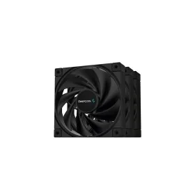 Ventillateur de cabine DEEPCOOL R-FK120-BKNPF3-G-1 Ø 12 cm (3 Unités) de DEEPCOOL, Ventilation et refroidissement - Réf : S91...