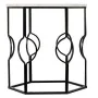 Set of 2 tables Alexandra House Living White Iron MDF Wood 39 x 57 x 39 cm by Alexandra House Living, Tables - Ref: D1632243,...