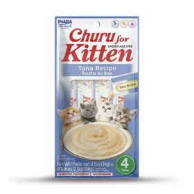 Collation pour Chat Inaba Churu for Kitten Thon 4 x 14 g de Inaba, Snacks - Réf : S9142317, Prix : 3,33 €, Remise : %