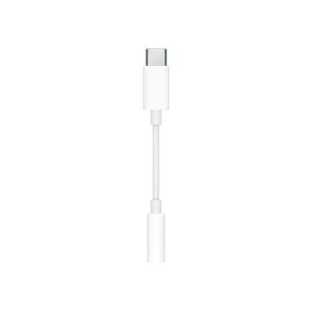 Adattatore USB-C con Jack 3.5 mm Apple MU7E2ZM/A Bianco di Apple, Cavi USB - Rif: S9142522, Prezzo: 13,96 €, Sconto: %