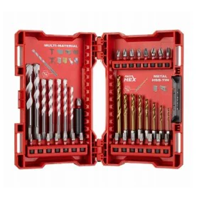 Ensemble de forets Milwaukee 4932479854 39 Pièces de Milwaukee, Coffrets de forets - Réf : S9142769, Prix : 55,01 €, Remise : %