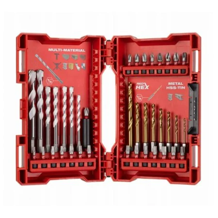 Ensemble de forets Milwaukee 4932479854 39 Pièces de Milwaukee, Coffrets de forets - Réf : S9142769, Prix : 54,34 €, Remise : %