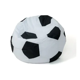 Puff GO GIFT Blanco Negro Oxford Fútbol de GO GIFT, Puffs - Ref: S9142985, Precio: 49,68 €, Descuento: %