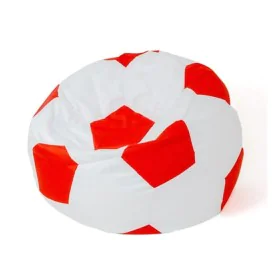 Pouffe GO GIFT White Red Oxford Football by GO GIFT, Footstools - Ref: S9142996, Price: 89,92 €, Discount: %