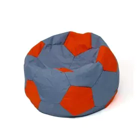 Puff GO GIFT Rosso Grigio Oxford Football di GO GIFT, Pouf - Rif: S9143008, Prezzo: 97,63 €, Sconto: %