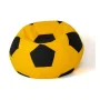 Pouffe GO GIFT Yellow Black Oxford Football by GO GIFT, Footstools - Ref: S9143012, Price: 49,68 €, Discount: %