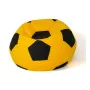 Pouffe GO GIFT Yellow Black Oxford Football by GO GIFT, Footstools - Ref: S9143013, Price: 75,42 €, Discount: %