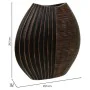 Vase Alexandra House Living Marron Polyrésine 10 x 29 x 29 cm de Alexandra House Living, Vases - Réf : D1632254, Prix : 30,56...