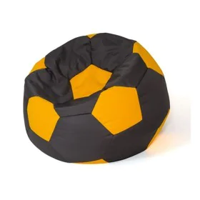 Puff GO GIFT Amarelo Preto Oxford Futebol de GO GIFT, Pufes - Ref: S9143017, Preço: 49,68 €, Desconto: %