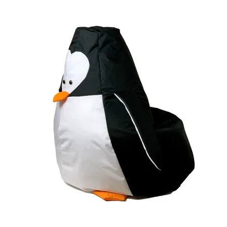 Pouffe GO GIFT White Black Oxford Penguin 105 x 80 cm by GO GIFT, Footstools - Ref: S9143056, Price: 72,24 €, Discount: %