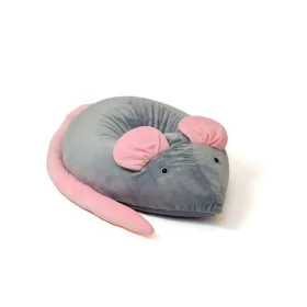 Pouffe GO GIFT Grey Pink Oxford Mouse by GO GIFT, Footstools - Ref: S9143074, Price: 60,08 €, Discount: %