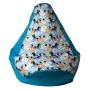 Pouffe GO GIFT Blue 105 x 80 cm Pear by GO GIFT, Bean Bags - Ref: S9143097, Price: 56,25 €, Discount: %