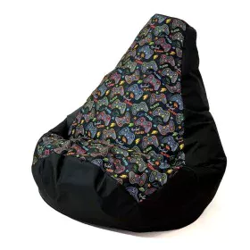 Pouffe GO GIFT Black 105 x 80 cm Pear by GO GIFT, Bean Bags - Ref: S9143127, Price: 56,95 €, Discount: %