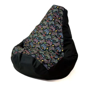 Pouffe GO GIFT Black 130 x 90 cm Pear by GO GIFT, Bean Bags - Ref: S9143128, Price: 74,66 €, Discount: %