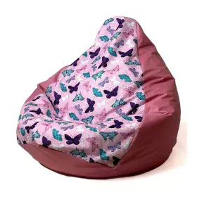 Pouf GO GIFT Rose foncé 105 x 80 cm Poire de GO GIFT, Fauteuils poire - Réf : S9143133, Prix : 56,25 €, Remise : %