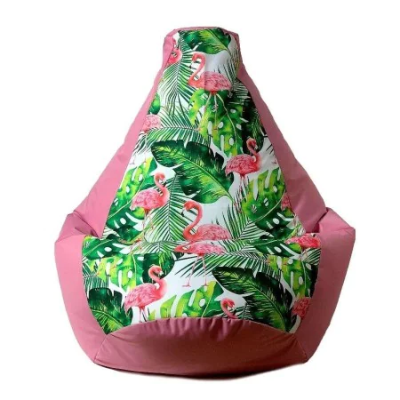 Pouf GO GIFT Rose 105 x 80 cm Poire de GO GIFT, Fauteuils poire - Réf : S9143136, Prix : 56,25 €, Remise : %